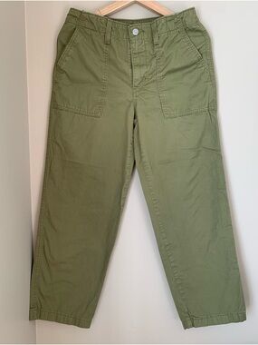 Levi's Olive Green Straight-Leg Cargo Pants